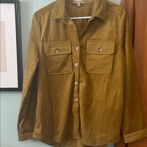 Corduroy shirt women
